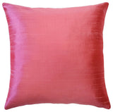 Pillow Decor Sankara Silk Throw Pillows 20"x20", Rose Blush
