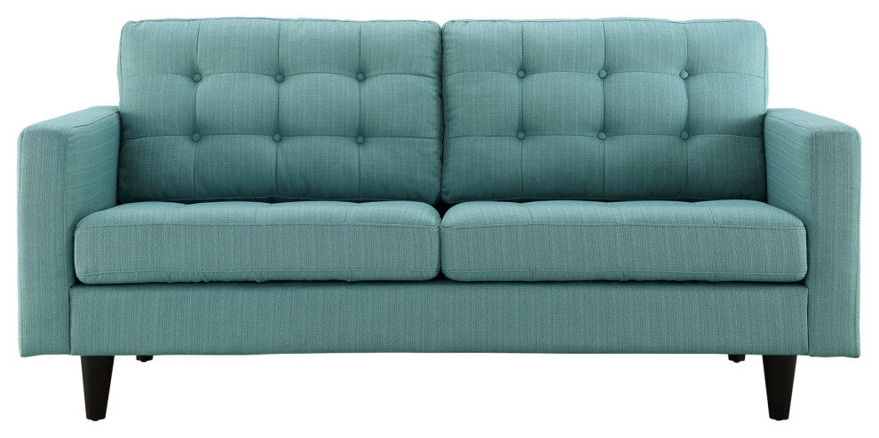Modern Laguna Empress Upholstered Loveseat