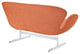 Modern Contemporary Living Room Loveseat Sofa Orange