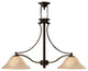 Bolla Olde Bronze Two Light Linear