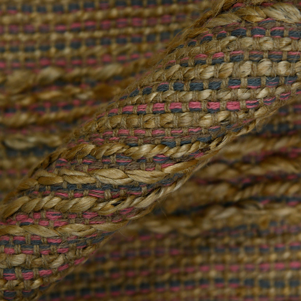 Naturals Sinclair Area Rug, Pink, 2' x 3', Striped
