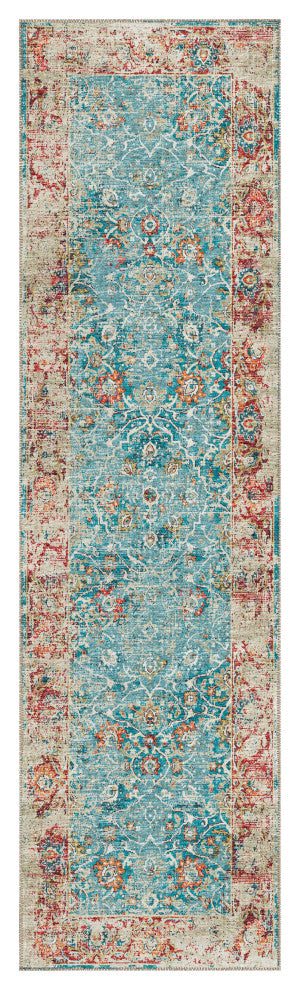 Dalyn Indoor/Outdoor Marbella MB2 Mediterranean Washable 2'3"x7'6" Runner Rug
