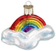 Old World Christmas Glass Blown Ornament, (#22021) Rainbow, 3"