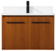 Elegant Decor Penn Bathroom Vanity Teak