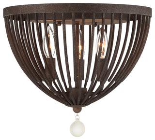 Duval 3 Light Ceiling Mount, Bronze