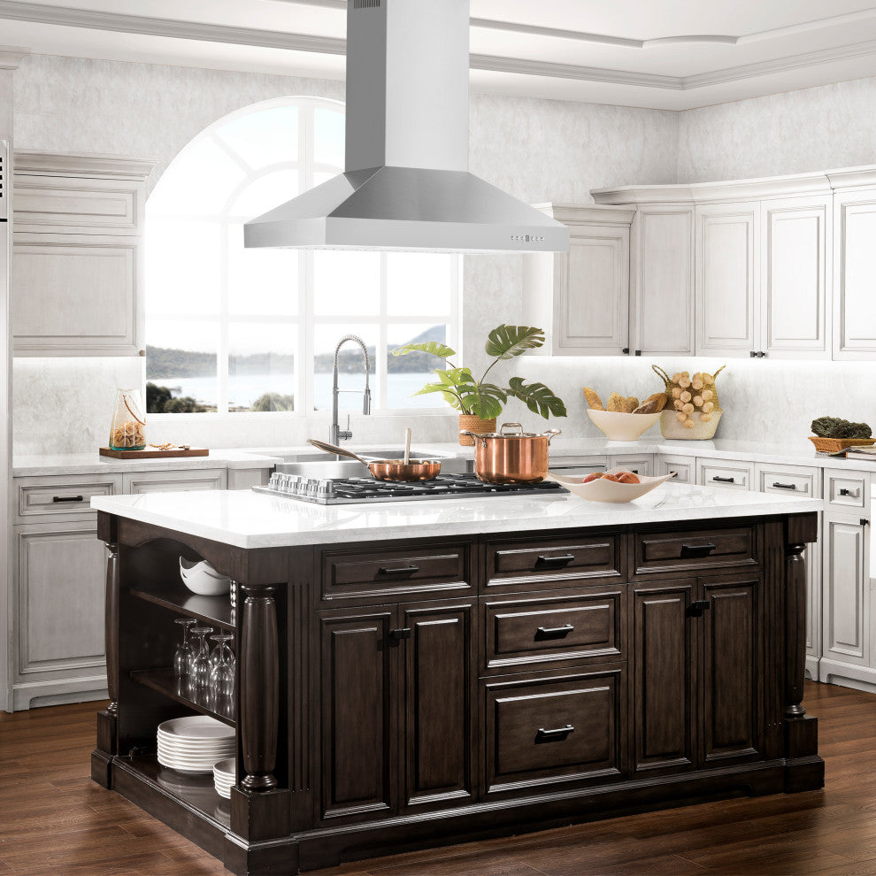 ZLINE 30 in. Island Range Hood, Stainless Steel, KL3i-30