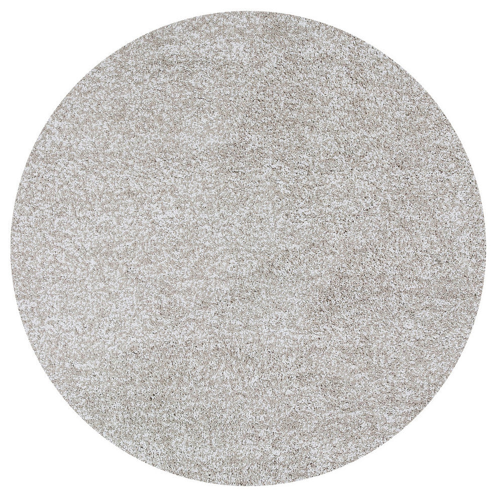 Bliss 1580 Ivory Heather Shag, 8' Round