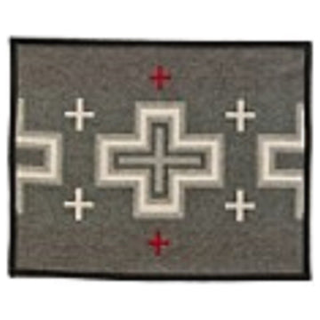 Pendleton San Miguel Blanket, Gray-Cream-Red, Sham