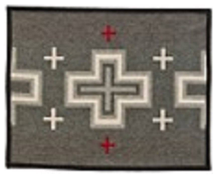 Pendleton San Miguel Blanket, Gray-Cream-Red, Sham