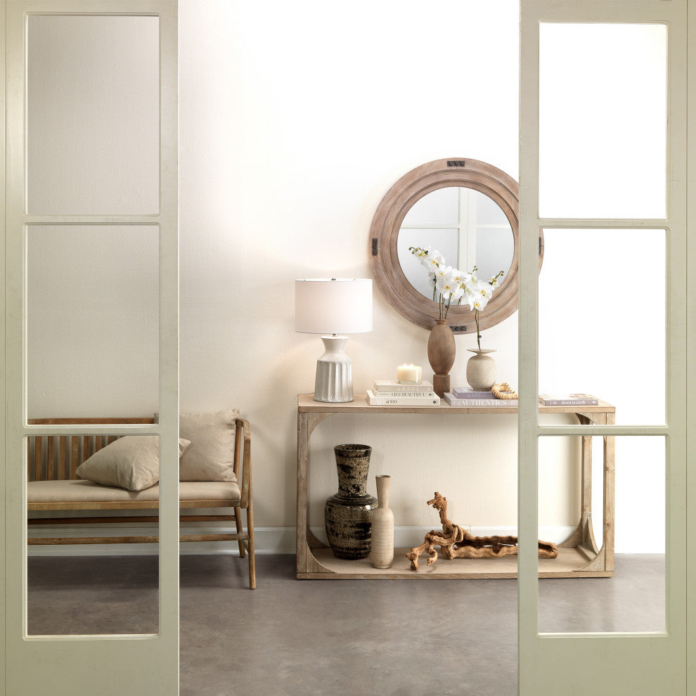 Everett Wood Console Table