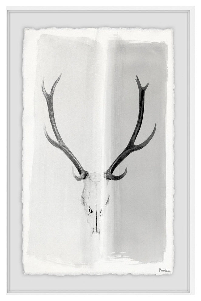 "Head Gear" Framed Painting Print, 30"x45"