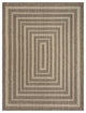 Nourison Tulum 9' x 12' Brown Outdoor Rug