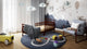 Baby Mile Bailey Sleigh Toddler Bed, Espresso