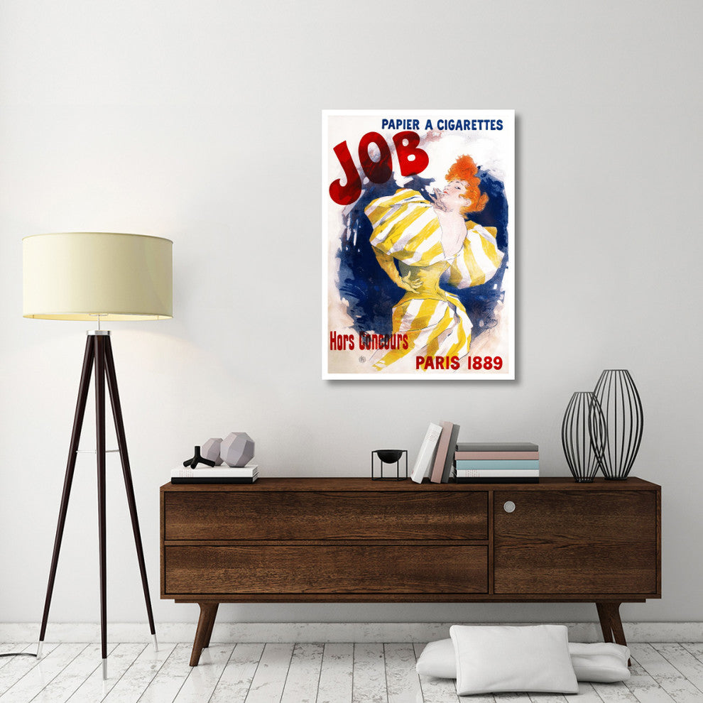 "Job / Papier ï¿½ Cigarettes" Digital Paper Print by Jules Cheret, 33"x46"