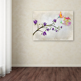 Tina Lavoie 'Hummingbird of Paradise' Canvas Art, 18" x 24"