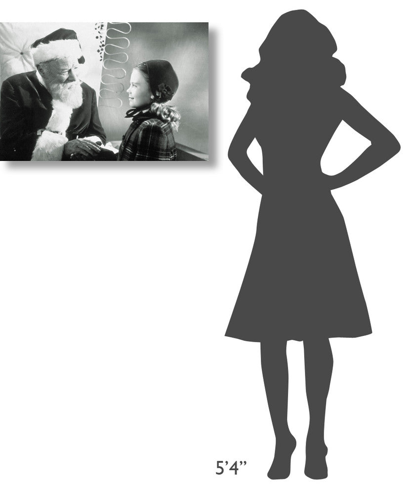 "Promotional Still - Miracle on 34th Street" Canvas Giclee, 30"x20"