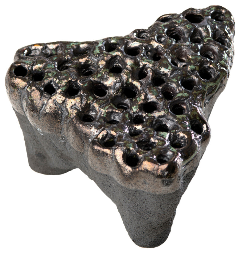 Etna Metallic Stoneware Tulipiere