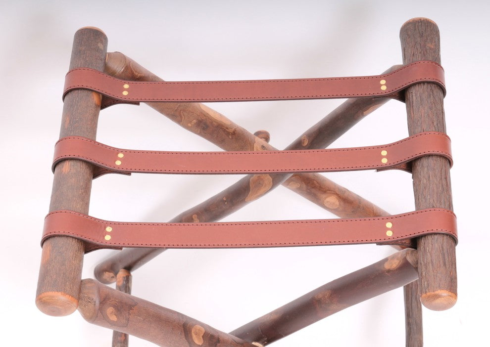 Rustic Luggage Butler