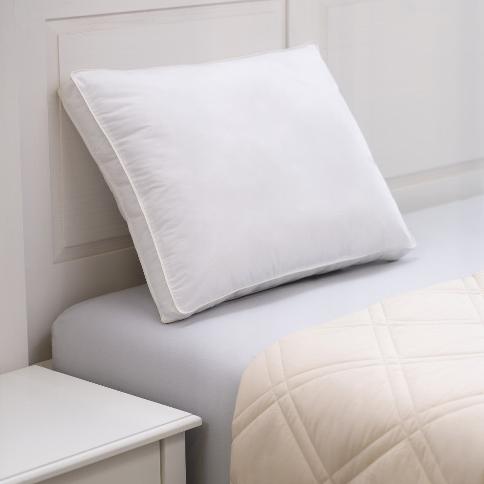 Chamomile Aroma Infusion Cotton Gusset Bed Pillow, King