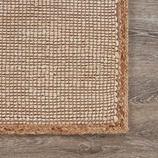 Interwoven Off-White Organic Jute Area Rug, 5'x7'9"