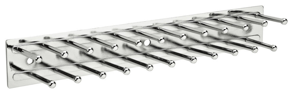 Static Tie Rack for Custom Closet Systems, Oil Rubbed Bronze