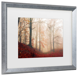 Leif Londal 'Waiting For The Deer' Matted Framed Art