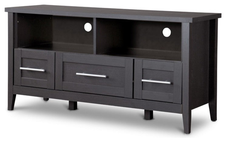 Studio Espresso 3-Drawer TV Stand