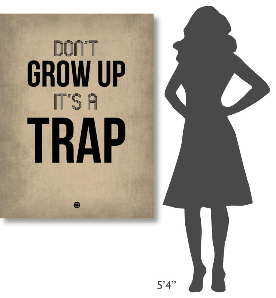 "Don't Grow Up It's a Trap 2" Fine Art Print