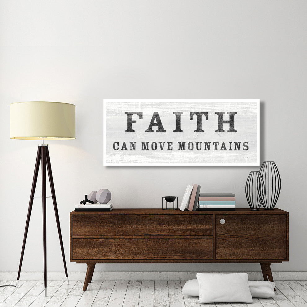 "Signs of Faith VI" Digital Paper Print by Sue Schlabach, 62"x26"