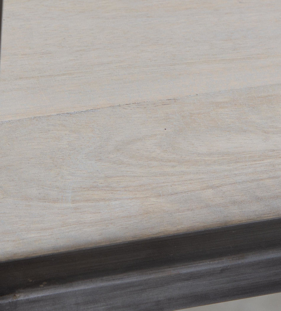 Uttermost 22960 Baldwin 31"W 6 Shelf Display Shelf - Iron / White Wash