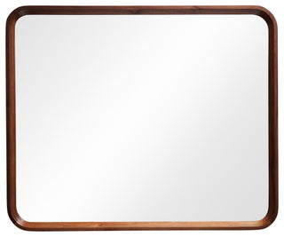 Vela Mirror, Walnut, 36"