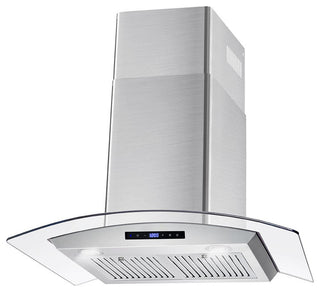 5-Piece Kitchen, 30" Freestanding Gas Range 30" Wall Mount Range Hood