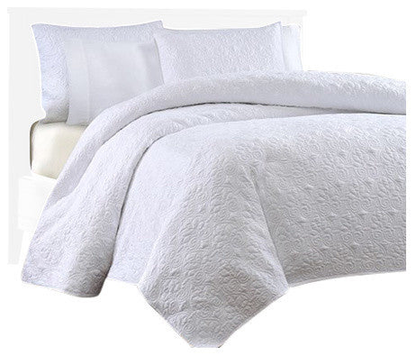 Madison Park Quilted Coverlet Mini Set, Twin/Twin Xl