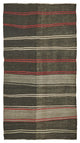 Rug N Carpet - Handmade Oriental 6' 3'' x 11' 1'' Vintage Goat Hair Kilim Rug
