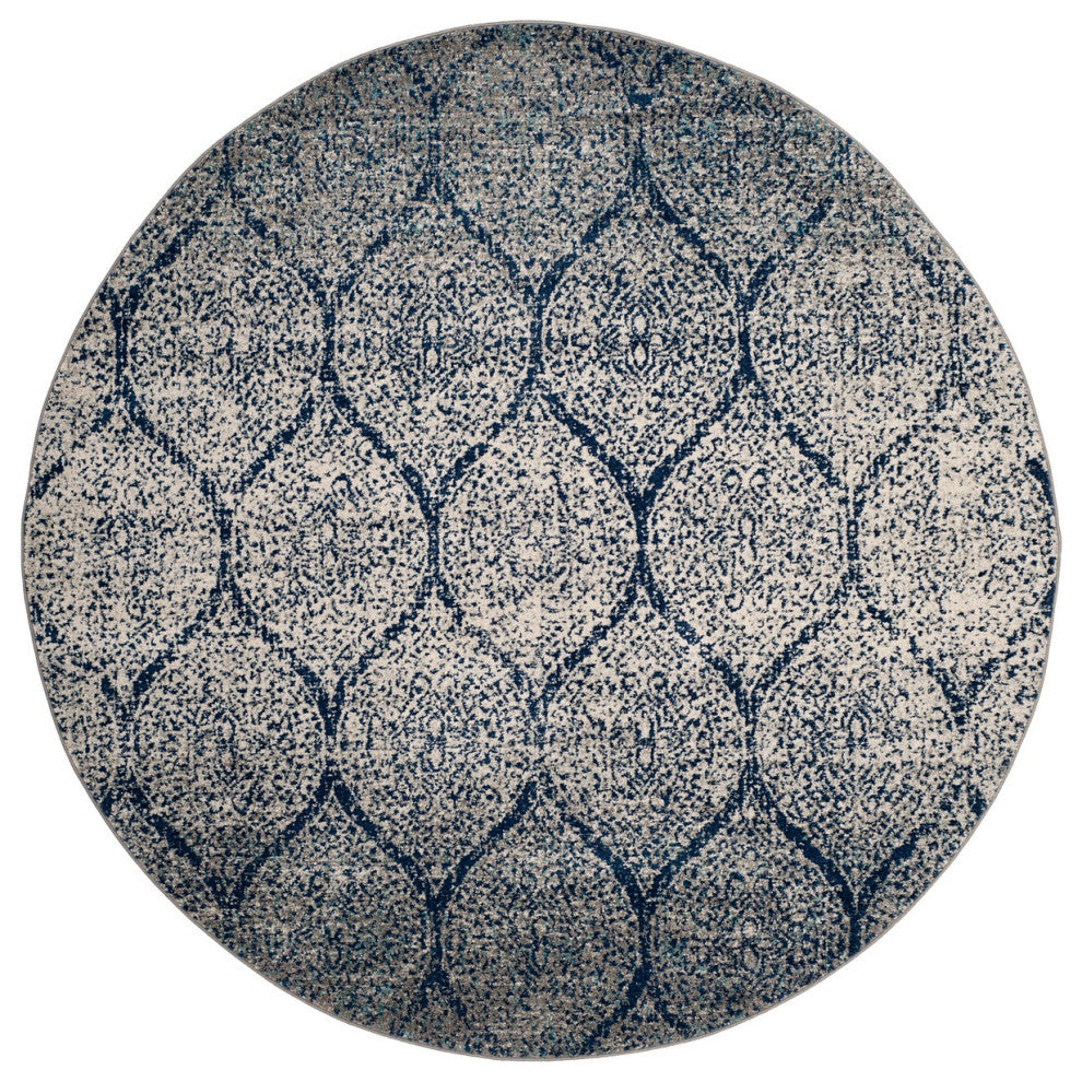 Safavieh Madison Mad604G  Rug, Navy/Silver, 12'0"x15'0"