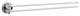 Villa Swing Arm Towel Rail Polished Chrome