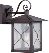 Vega 1-Light 11" Outdoor Wall, Classic Bronze Finish