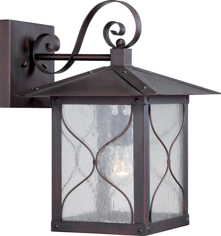 Vega 1-Light 11" Outdoor Wall, Classic Bronze Finish