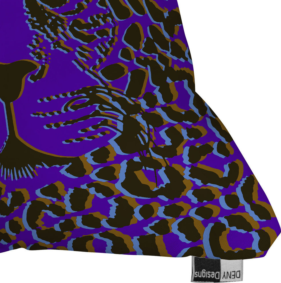 Deny Designs Aimee St Hill Leopard 1 Outdoor Throw Pillow