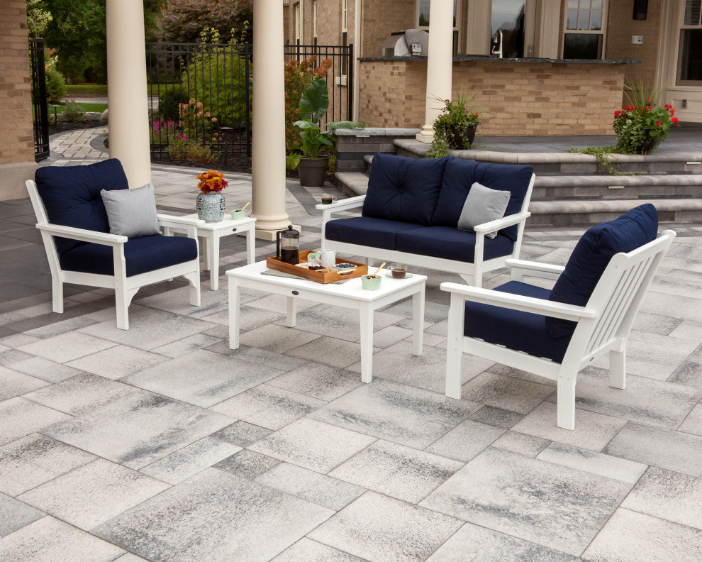 POLYWOOD Vineyard 5-Piece Deep Seating Set