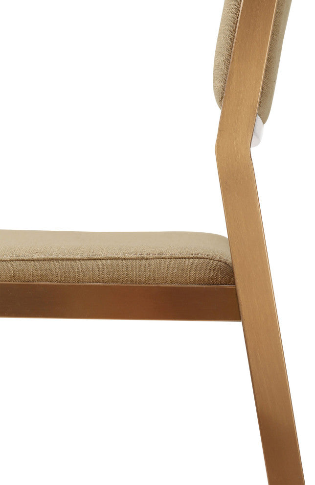 Gale Tan Basketweave Stackable Stool, Set of 2