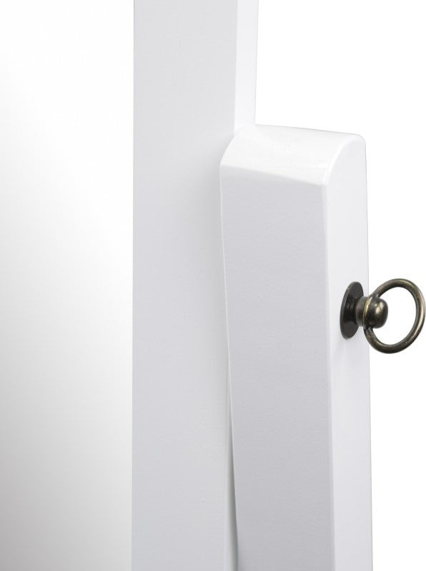 Barrington Cheval Mirror, White
