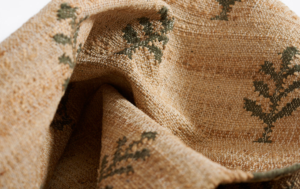 Erin Gates by Momeni Orchard Verdure Natural Hand Woven Wool Rug 2' X 3'