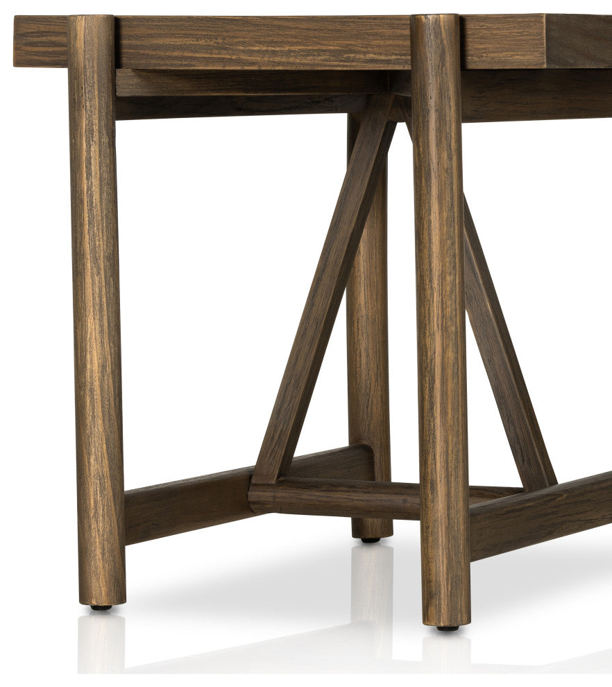Goldthwaite End Table-Sienna Brown Pine
