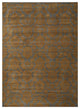 Blue Transitional Floral Himalaya Area Rug, 7'10x11'2