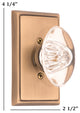 Quaker Privacy set 2-3/8"