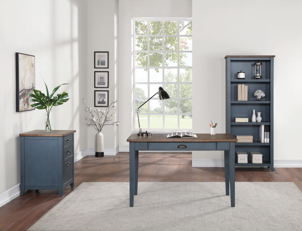Farmhouse Three Drawer Wood File Cabinet S