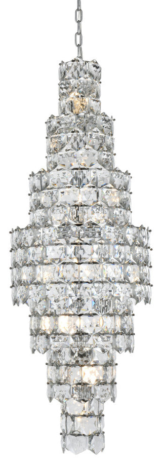 Home Living 24" Chandelier, Chrome