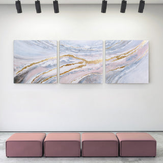 Heavens 2 Textured Metallic Hand Painted Wall Art by Martin Edwards