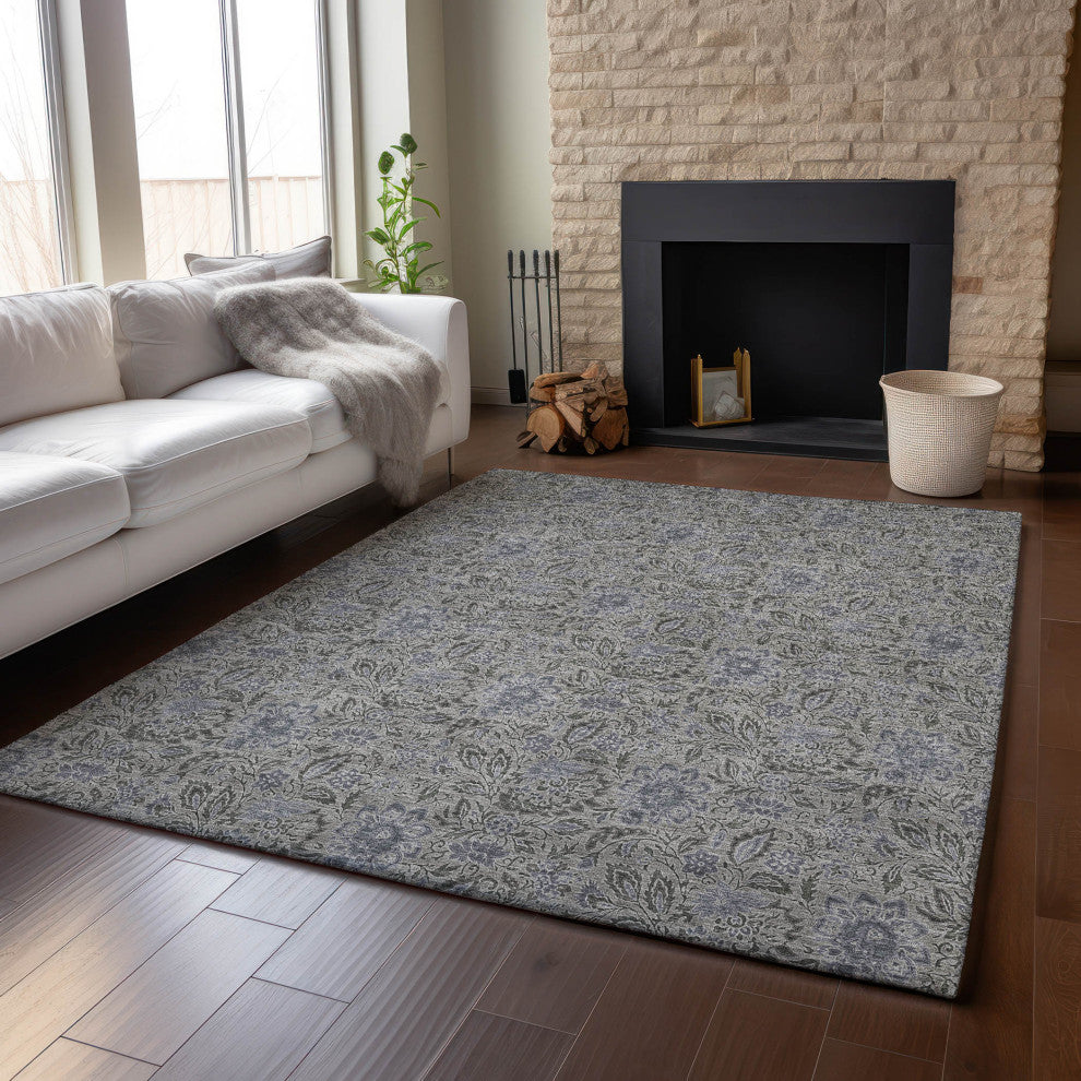 Premium Machine Washable Mayfield AMF660 Khaki 3' x 5' Rug